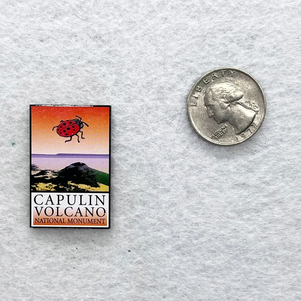 🔮 5/$25 Capulin Volcano‎ National Monument Pin